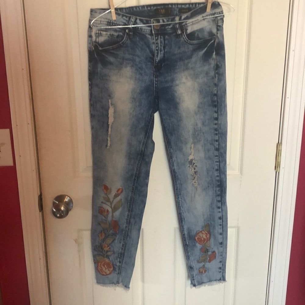 YMI ankle skinny jean sz 9
